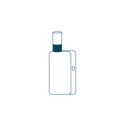Illustration of e-cigarette product